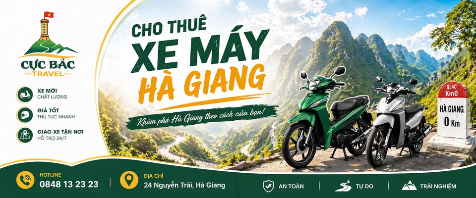 MOTORBIKE RENTAL IN HA GIANG Ha Giang Loop – Dong Van – Meo Vac